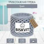 Трикотажная пряжа BISKVIT Грей