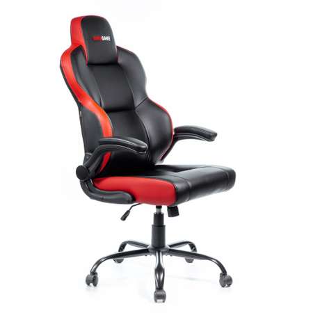 Кресло компьютерное VMMGAME UNIT кожа Черно - красный