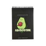 Скетчбук с черными листами ArtFox Авокот А5 40 л