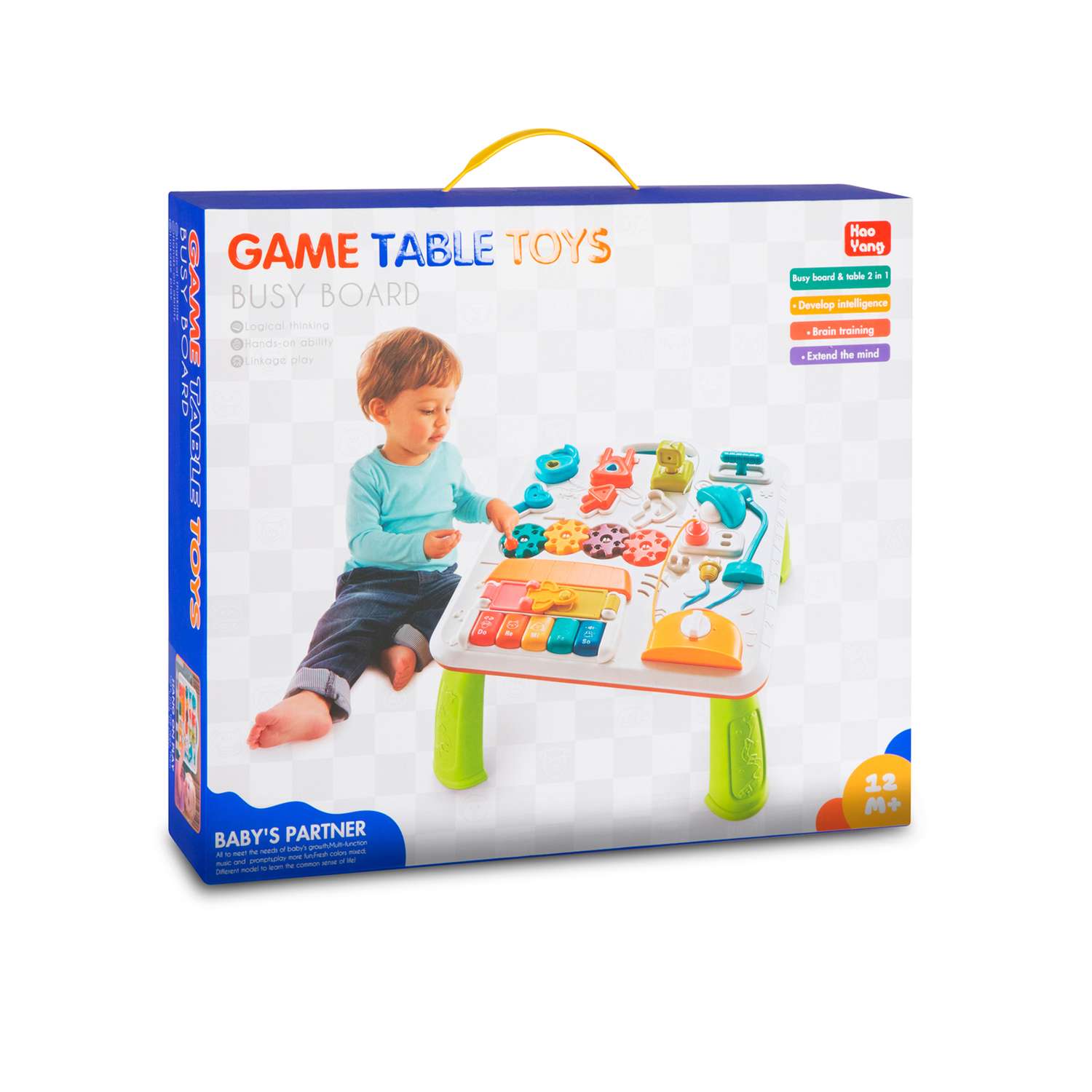 Игрушка развивающая Smart Baby Музыкальный столик бизиборд - фото 17