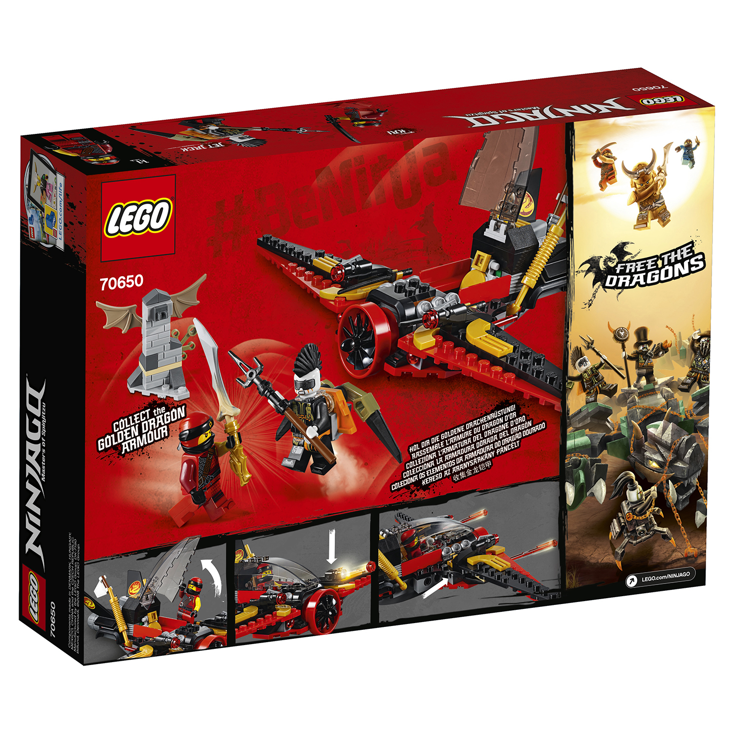 Lego ninjago 70650 sale