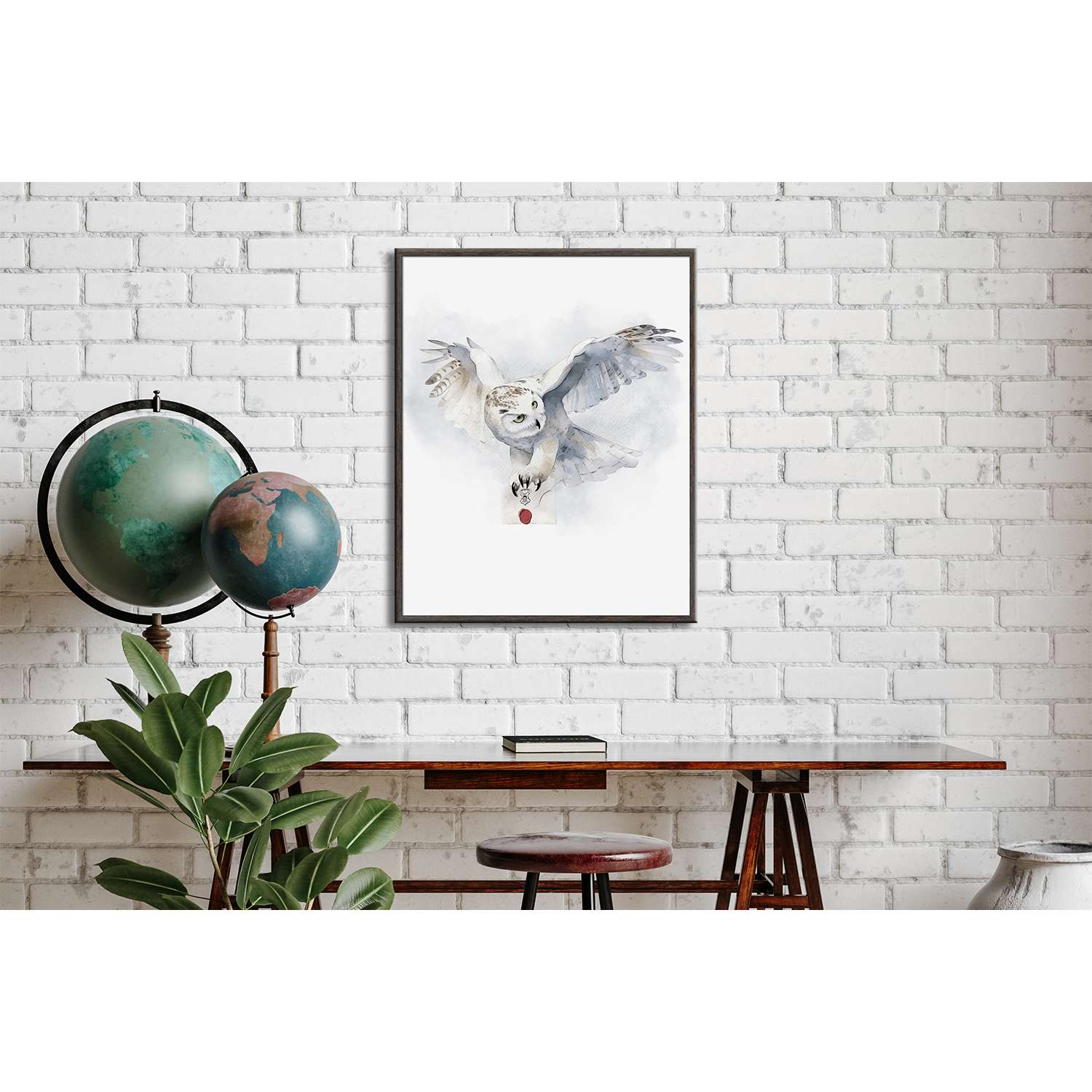 Картина Графис Почтовая сова 40х50 см - фото 5