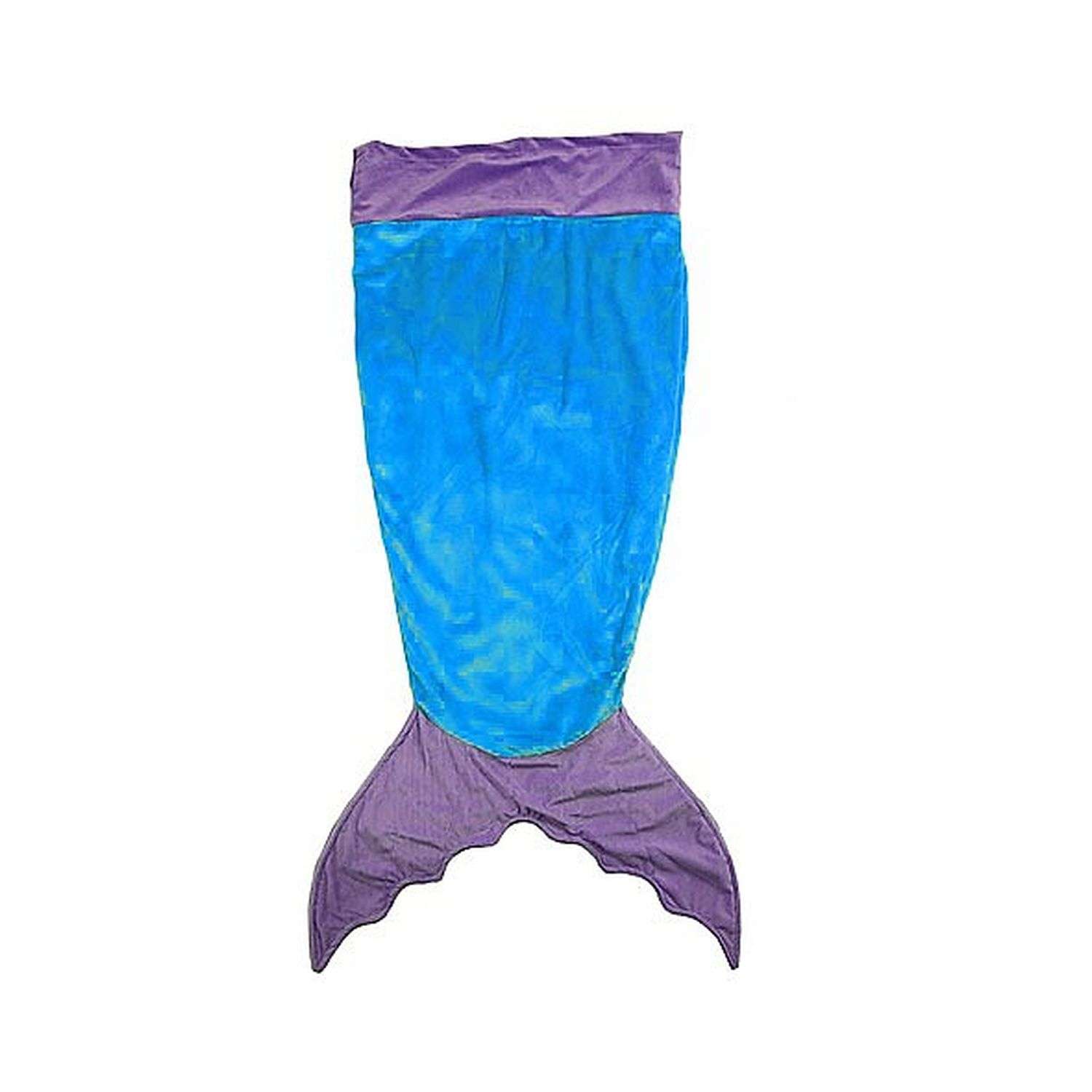 Плед Uniglodis Хвост русалки голубой/фиолетовый - фото 1