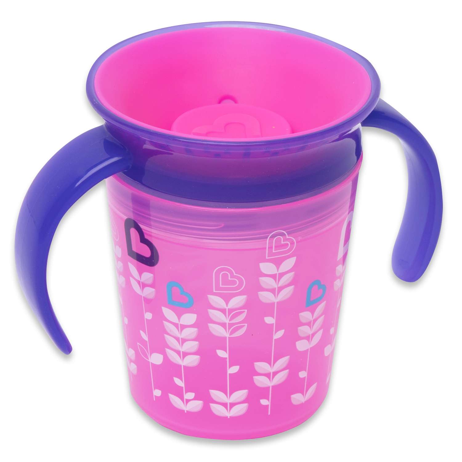 Чашка-непроливайка Munchkin Птички Розовая 177 мл - фото 2