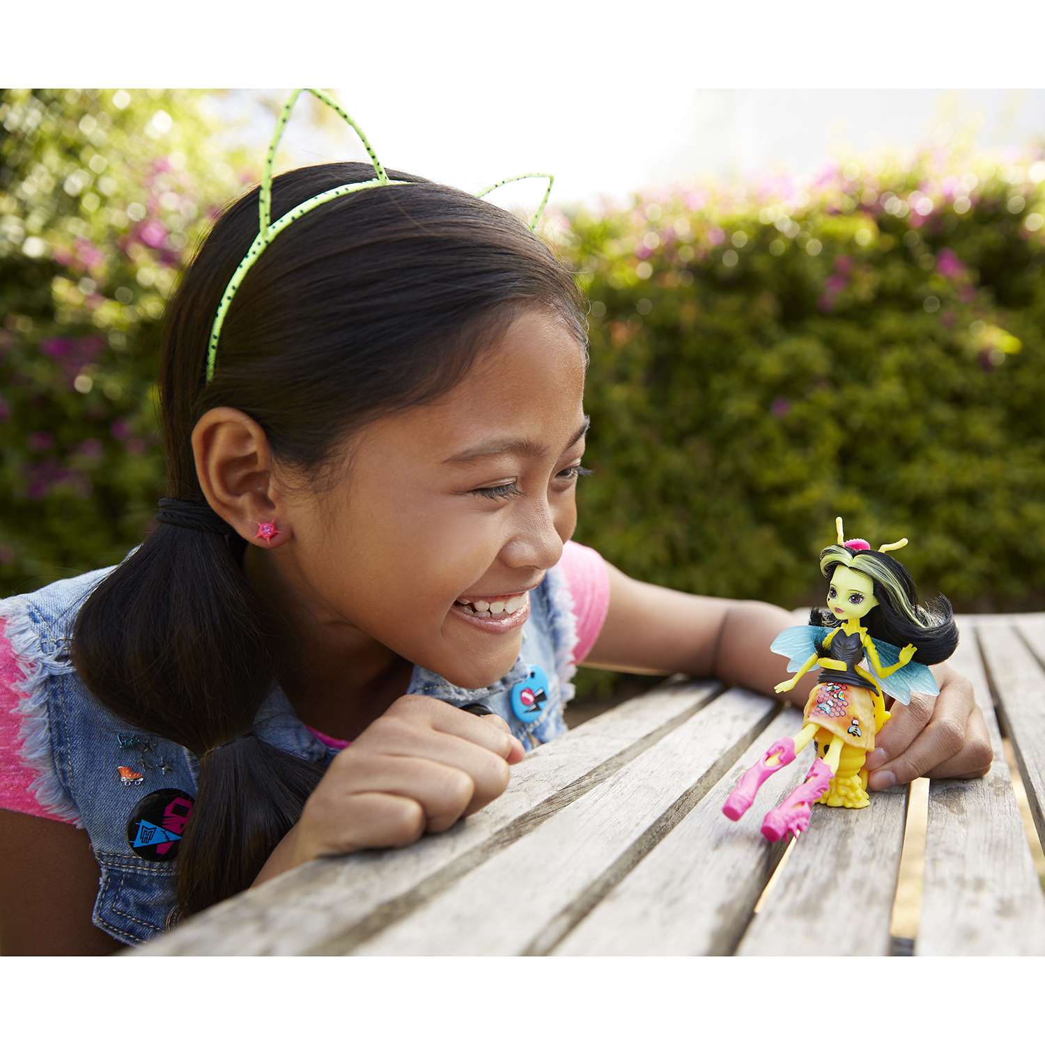 Мини-кукла Monster High Цветочные монстрики с питомцами FCV49 FCV47 - фото 8