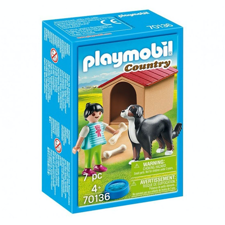 Набор фигурок Playmobil Собака с конурой