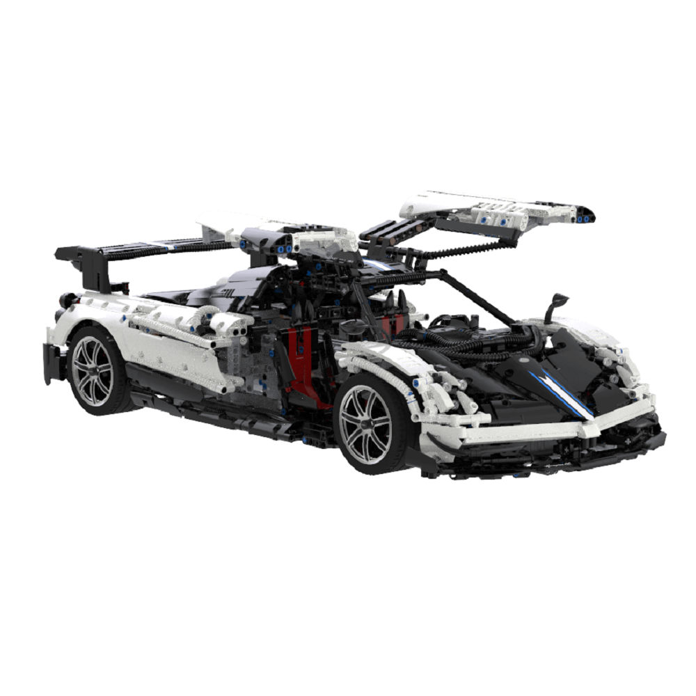 Конструктор Rastar 1:8 Pagani Huayra BC Белый 2934  элементов - фото 8