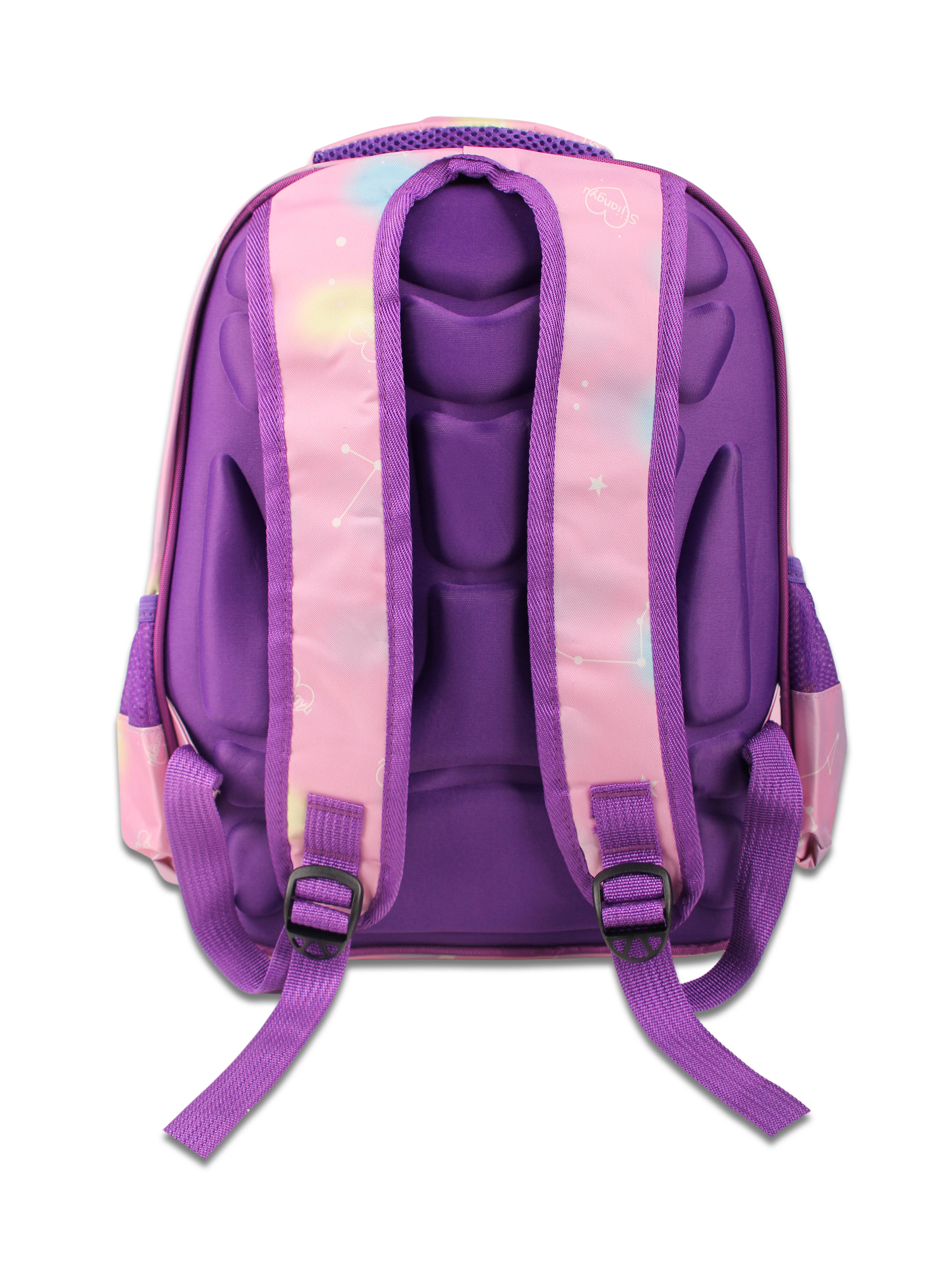 Рюкзак школьный с пеналом Little Mania Мишки фиолетовый - фото 4