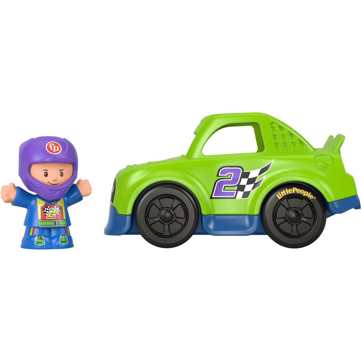 Игрушка Fisher Price Гоночный автомобиль с фигуркой GTT71 - фото 7