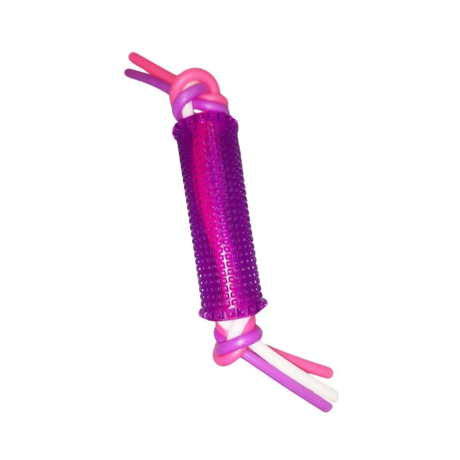 Игрушка для собак Ripoma Ребристая палка фиолетовая - фото 1