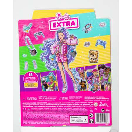 Кукла Barbie Экстра Милли с сиреневыми волосами GXF08