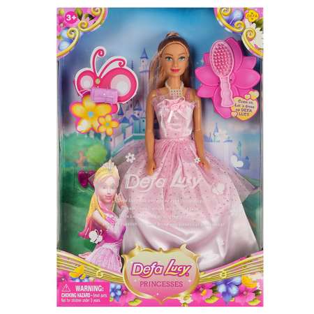 Кукла Lucy Junfa Очаровательная принцесса в розовом платье с аксессуарами