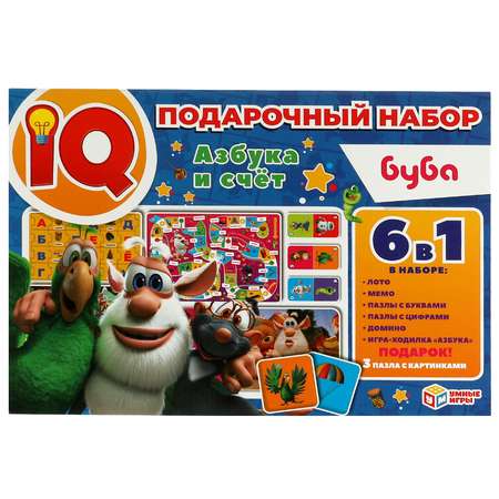 IQ-подарочный набор Умные Игры Азбука и счёт Буба 6 в 1