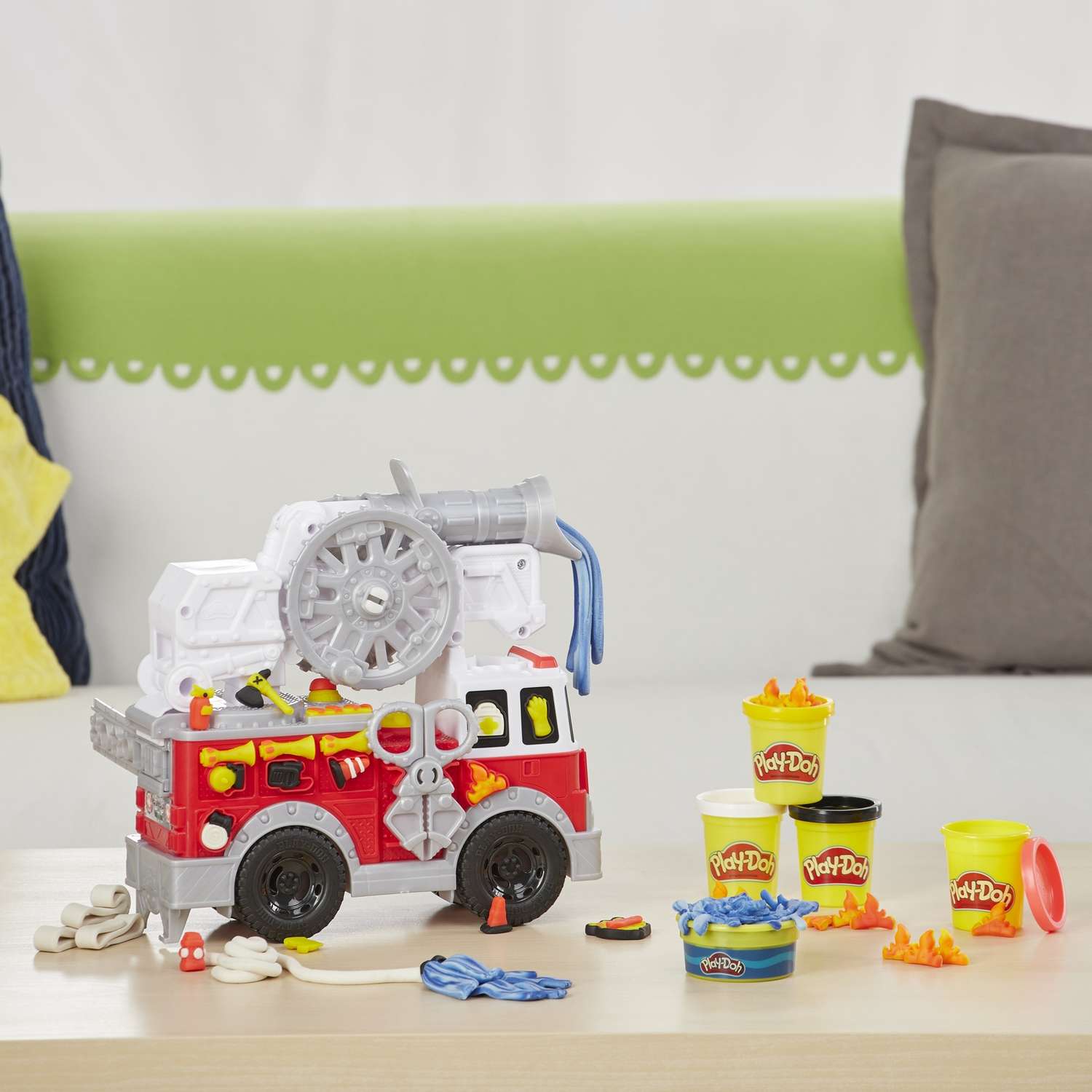 Набор игровой Play-Doh Wheels Масса для лепки Пожарная машина E6103EU4 - фото 11