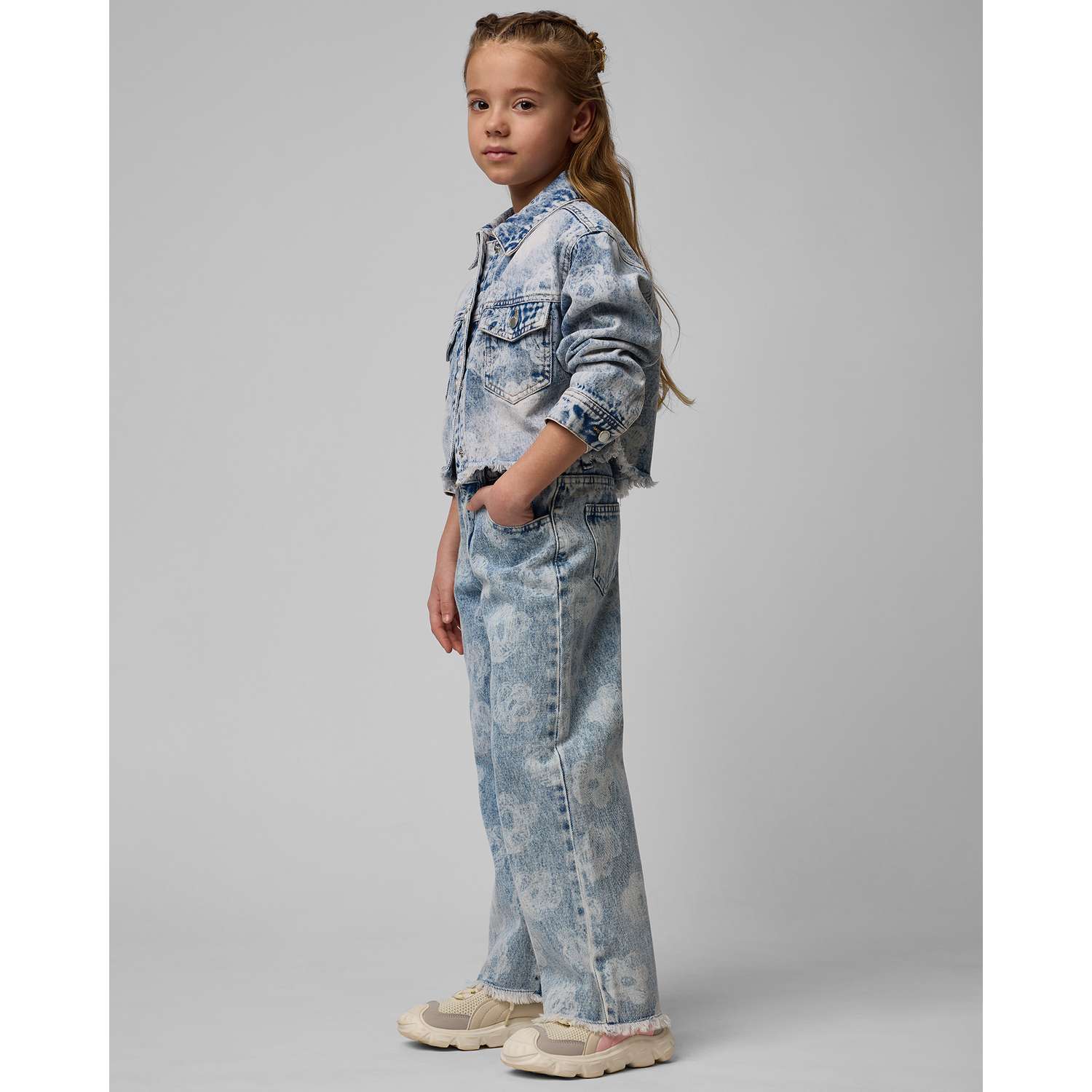 Джинсовая куртка Futurino Fashion S25FF-2GD30kg-55 - фото 7
