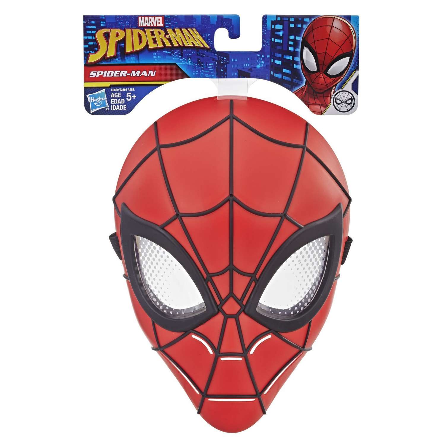 Маска Человек-Паук (Spider-man) (SM) Человек-паук базовая в ассортименте E3366EU4 - фото 4