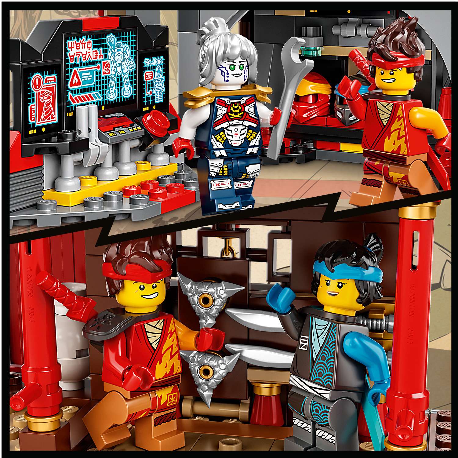 Конструктор LEGO Ninjago Храм додзё ниндзя 71767 - фото 6