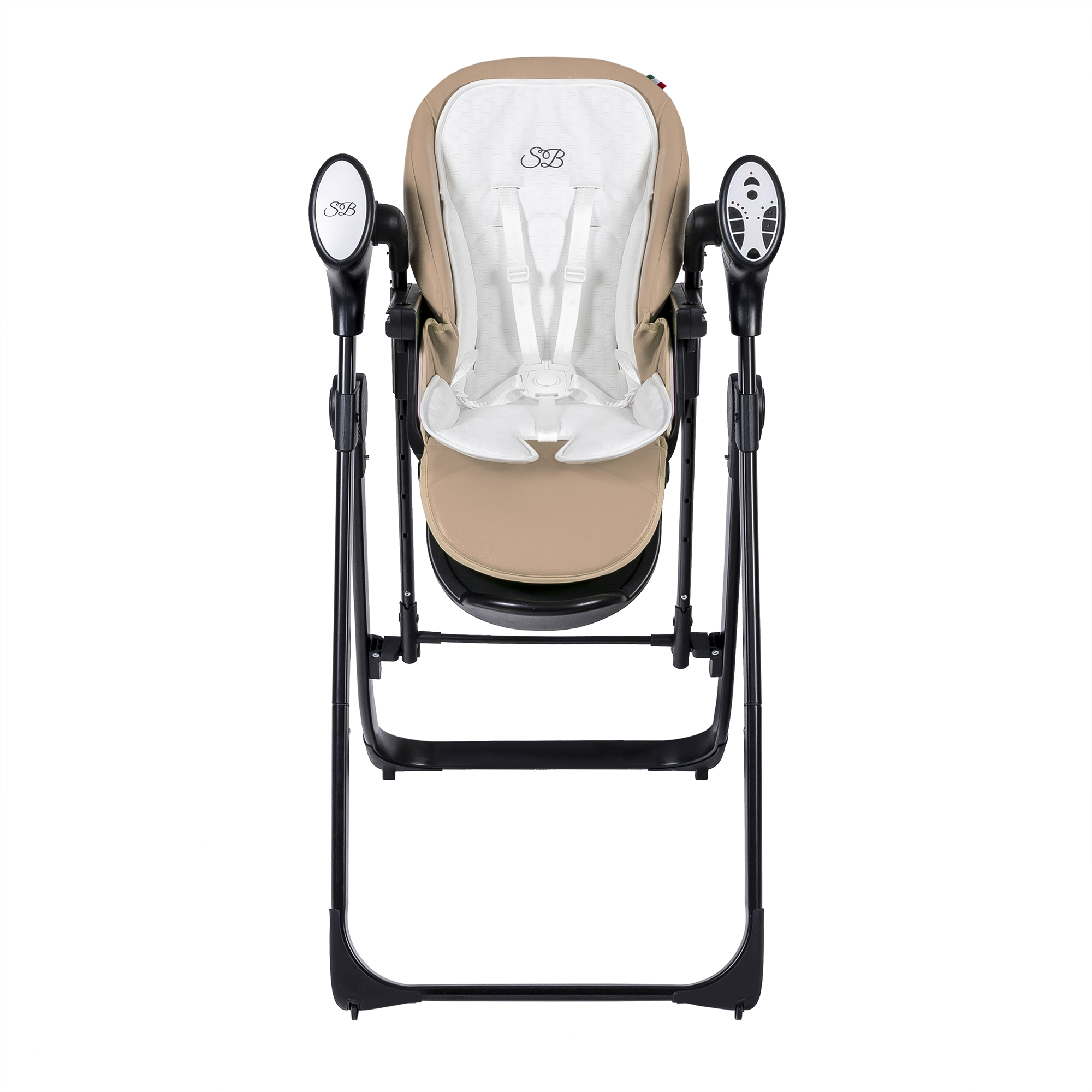 Стульчик для кормления Sweet Baby Fiesta Black-Beige - фото 11