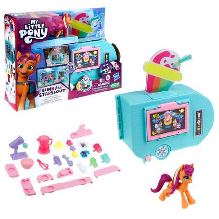 Игровой набор MY LITTLE PONY Sunny Starscout Smoothie Truck F6339