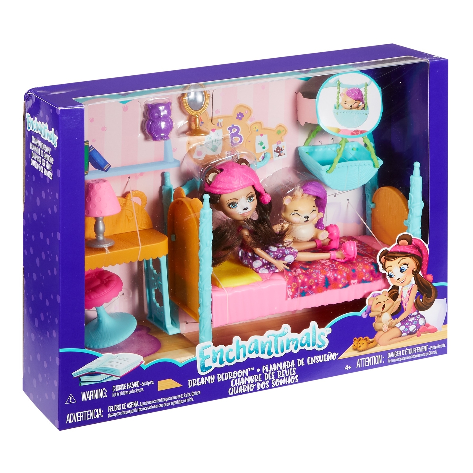 Набор игровой Enchantimals Кукла со зверюшкой Ведмедь Брен FRH46 FRH44 - фото 3