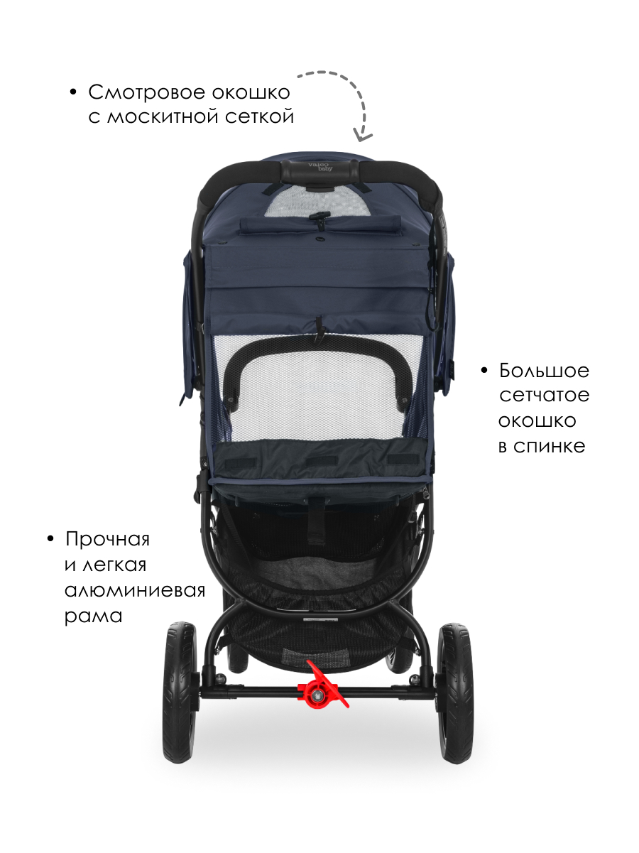 Коляска прогулочная Valco baby Snap 4 / Deep Blue - фото 3