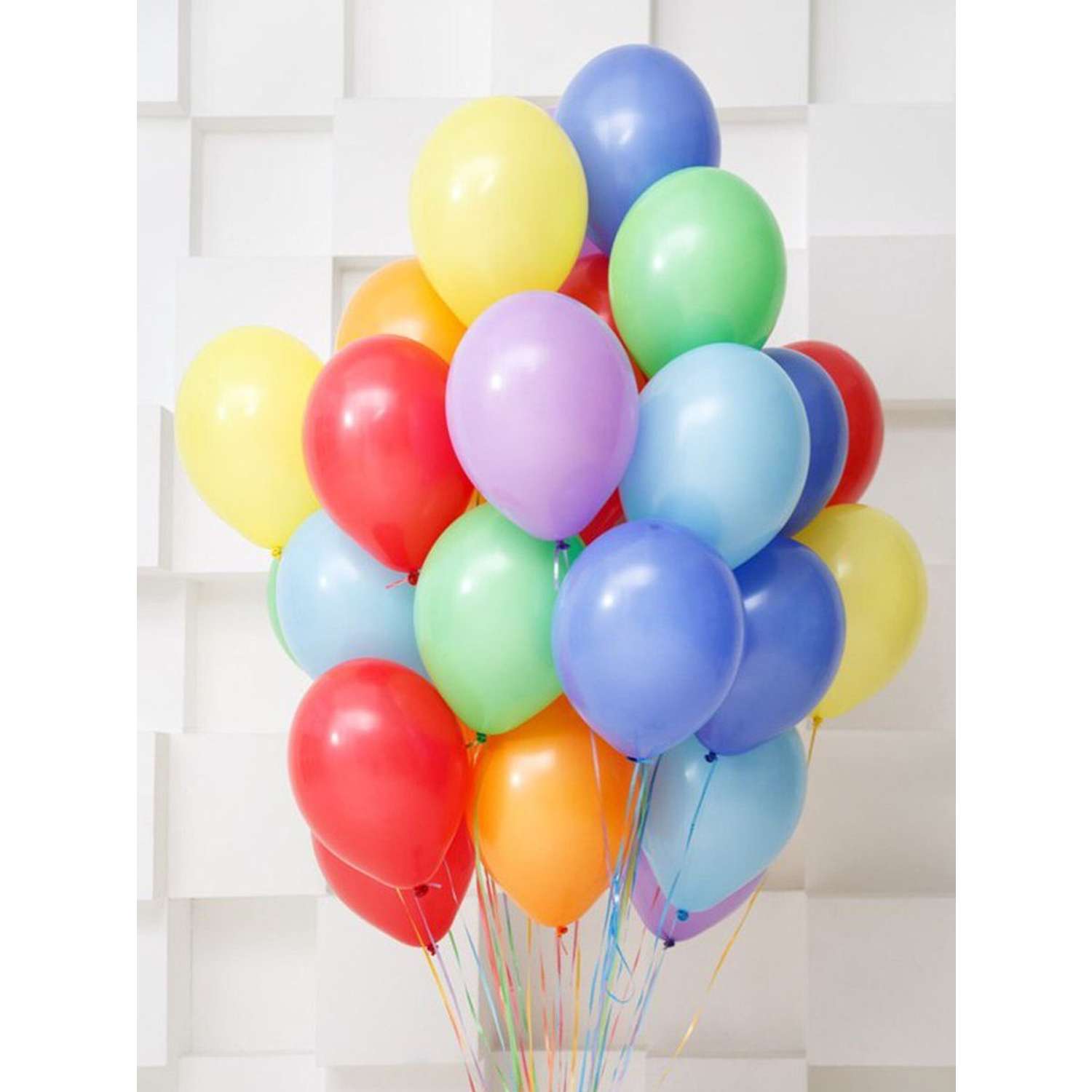 Воздушные шары Riota Ассорти пастель 30 см 50 шт - фото 2