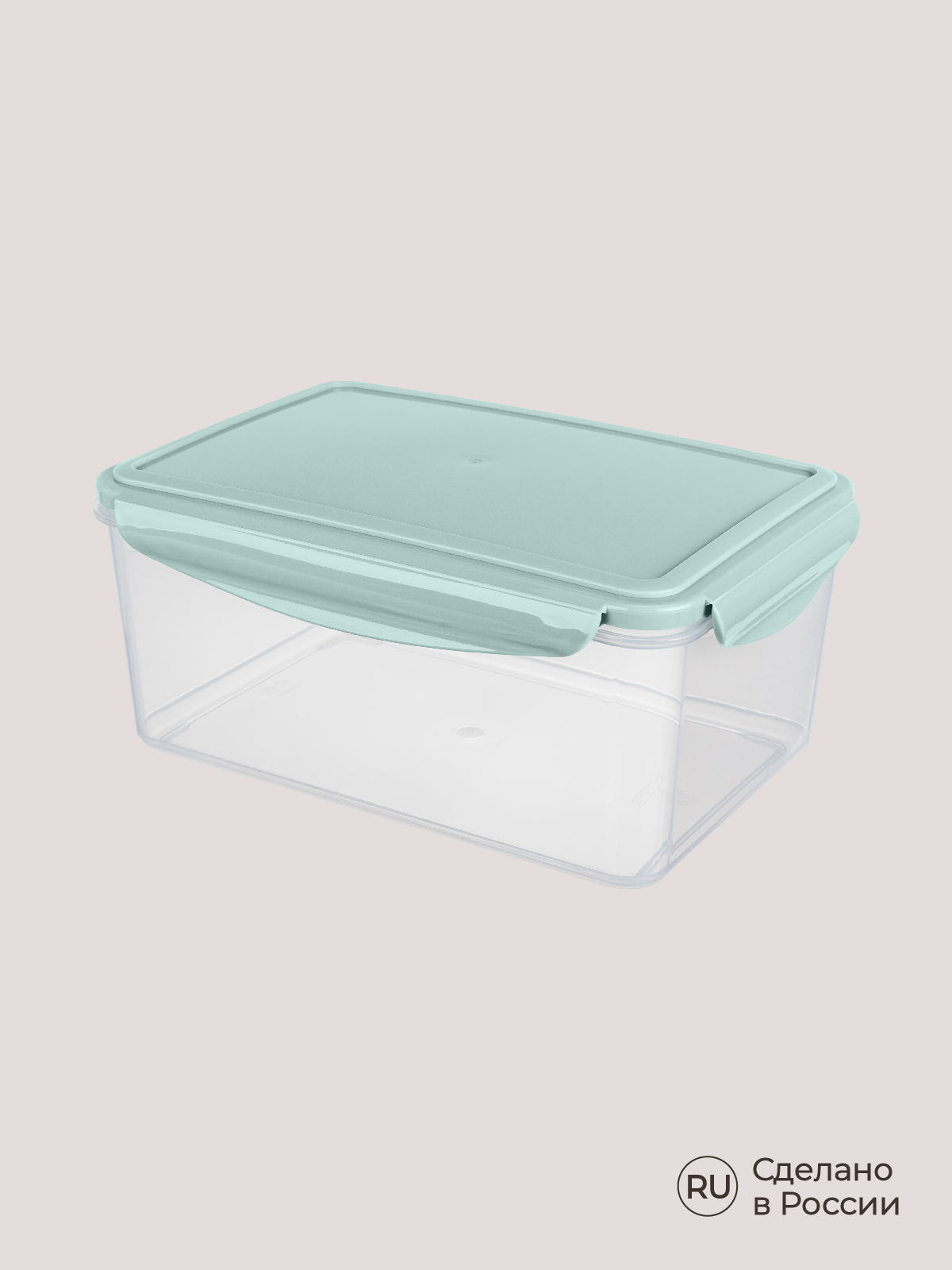 Комплект контейнеров Phibo для холодильника и микроволновой печи Smart Lock 4 шт 2.5л+1.1л+0.5л+0.25л - фото 8