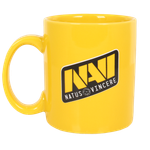 Кружка NAVI Natus Vincere желтая