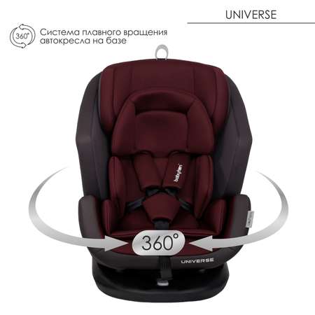 Автокресло Babyton Universe Cherry 0+/1/2/3 (0-36 кг)