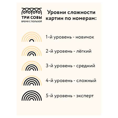 Картина по номерам на холсте ТРИ СОВЫ Африканская женщина