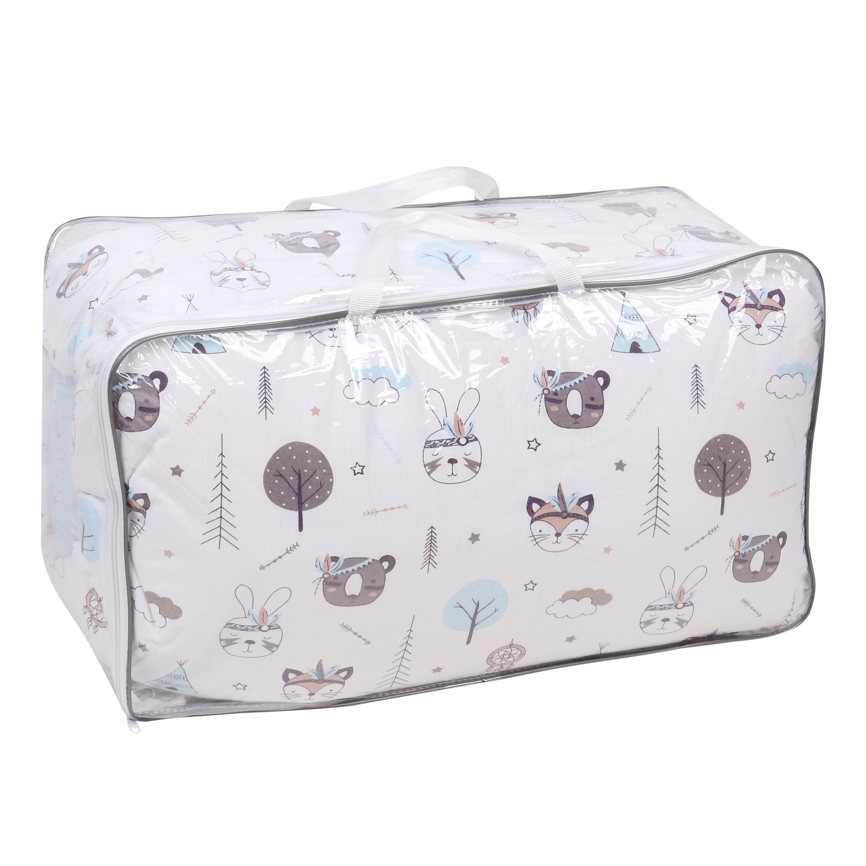 Комплект постельного белья Amarobaby Индейцы 7предметов AMARO-3018-In - фото 2