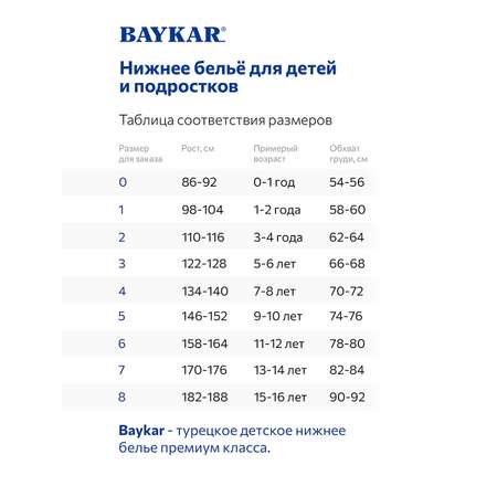 Трусы 3 шт Baykar