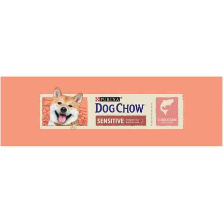 Корм для собак Dog Chow Sensitiv лосось и рис 2.5кг