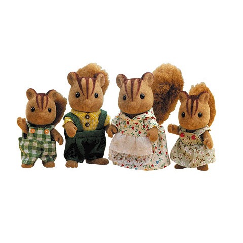 Набор Sylvanian Families Семья белок 3152 - фото 1