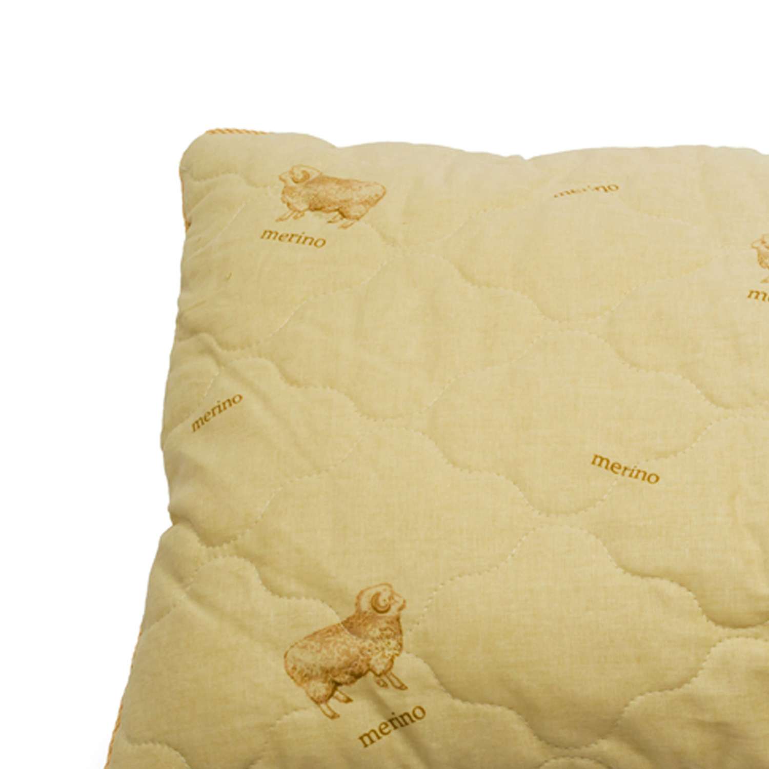 Подушка AmaroBaby стеганая детская с кантом сладкий сон Шерсть поплин 40х60 - фото 3