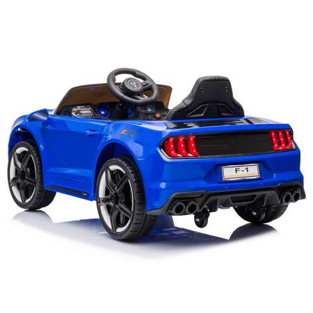 Электромобиль TOMMY Mustang GT F-1 синий
