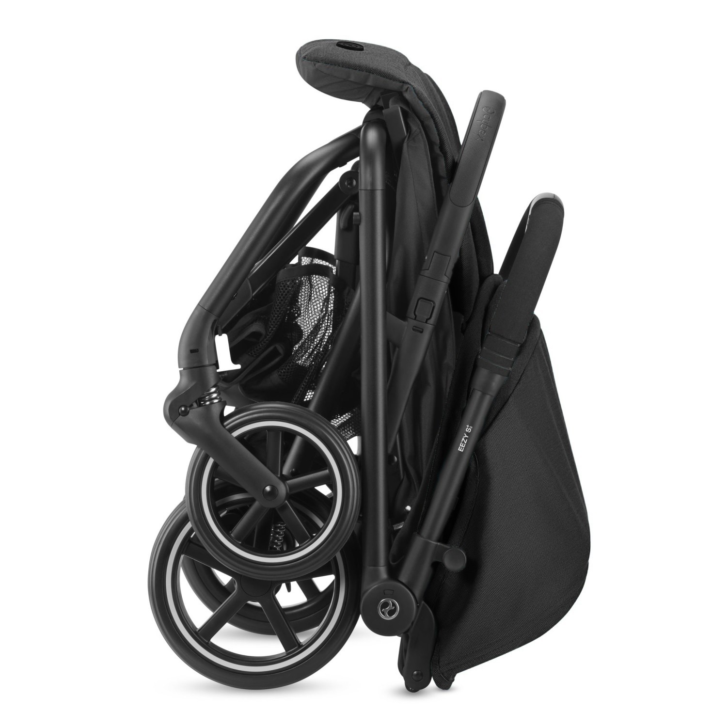 Коляска прогулочная Cybex Eezy S Plus Deep Black - фото 6