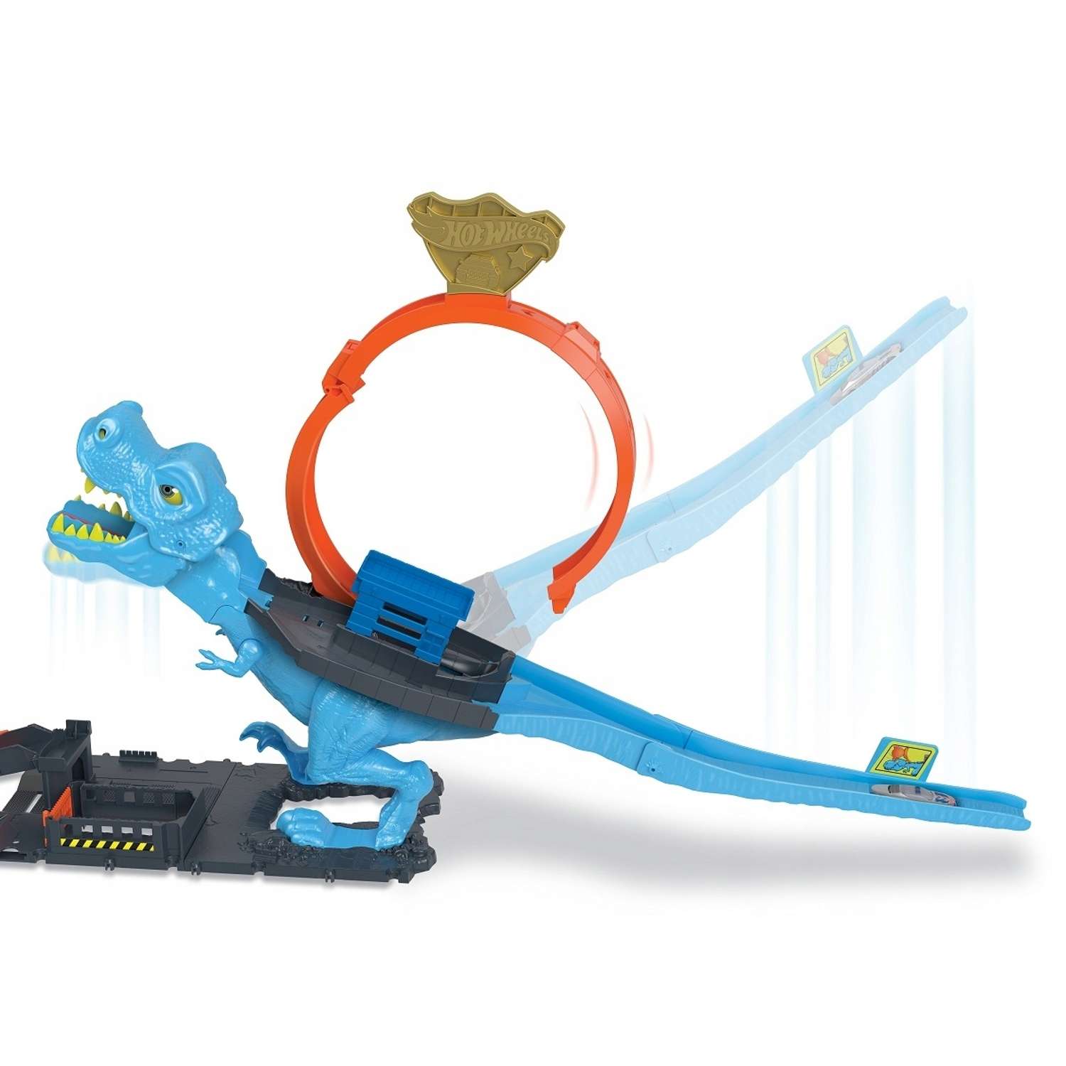 Набор игровой Hot Wheels City T-Rex Loop And Stunt Playset HKX42 HKX42 - фото 4