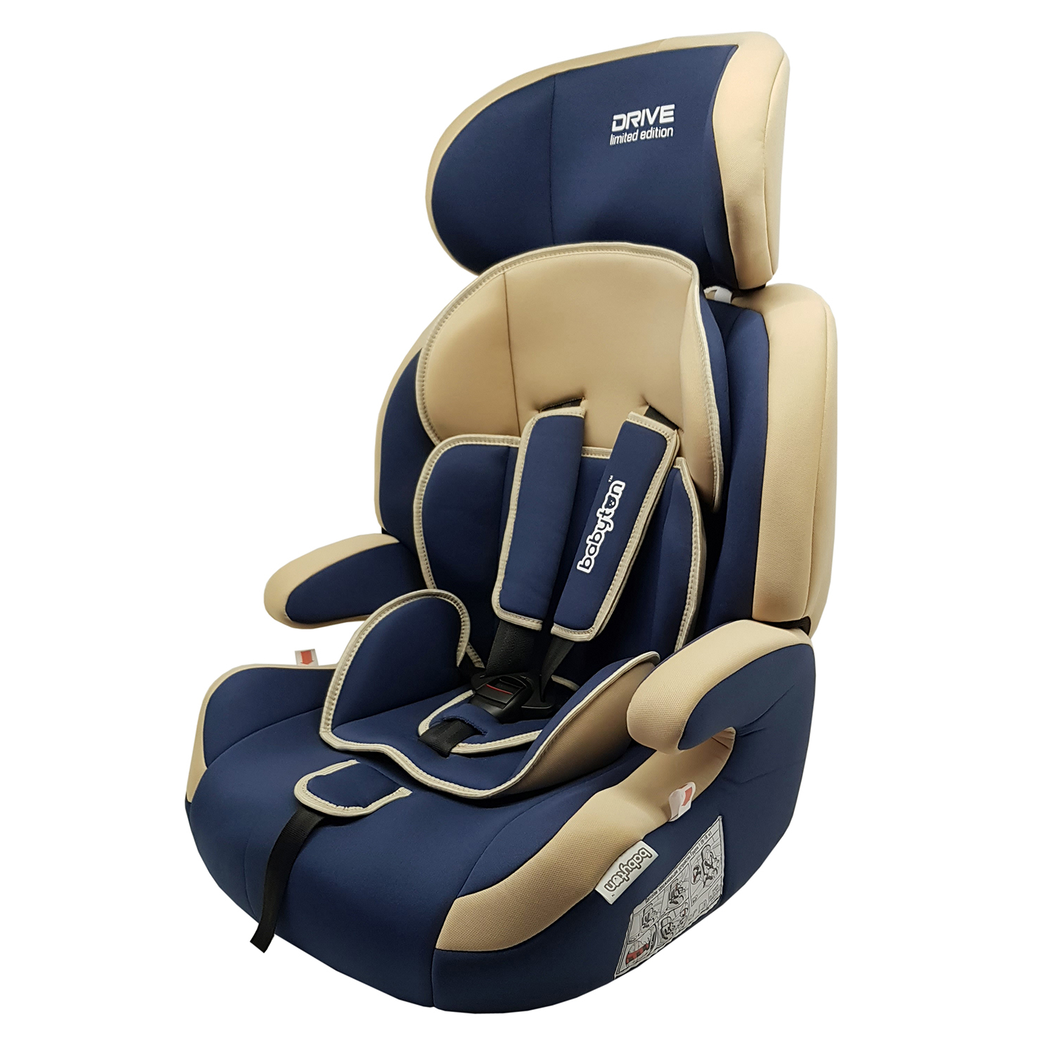 Автокресло Babyton Drive I/II/III Limited Edition Sapfir - фото 1