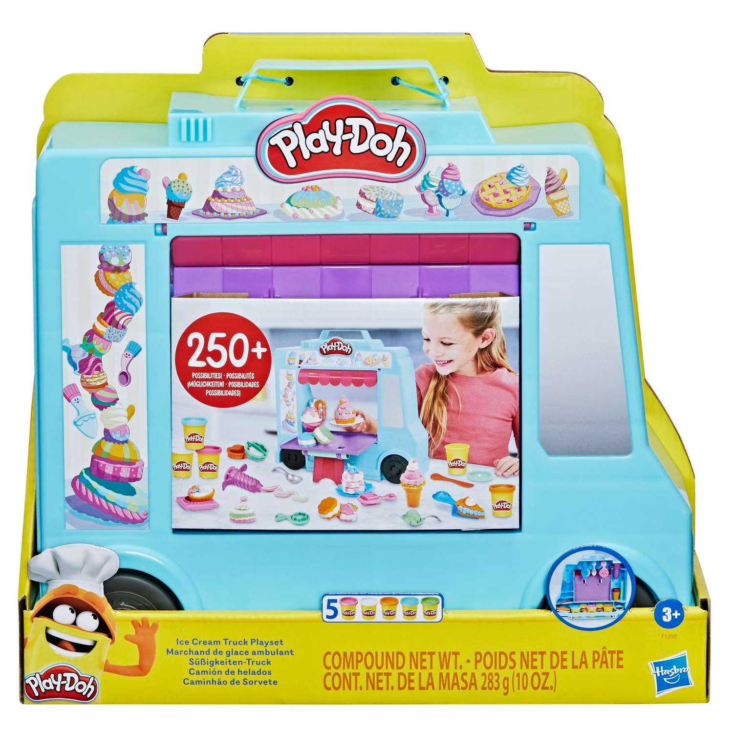 Набор игровой Play-Doh Грузовичок с мороженым F13905L0 - фото 2