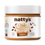 Паста арахисовая Nattys Cinnamon Bun с изюмом и корицей 325 г