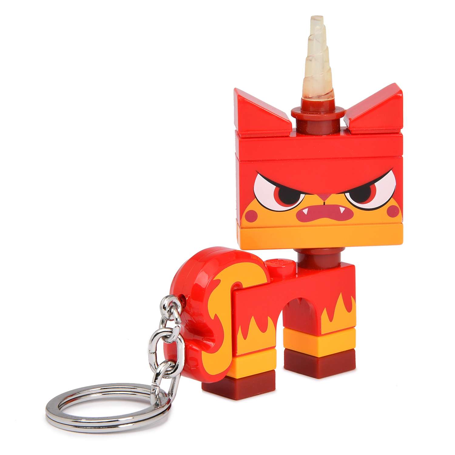 Аксессуар LEGO MOVIE - Angry Kitty Брелок-фонарик для ключей LGL-KE45A - фото 1