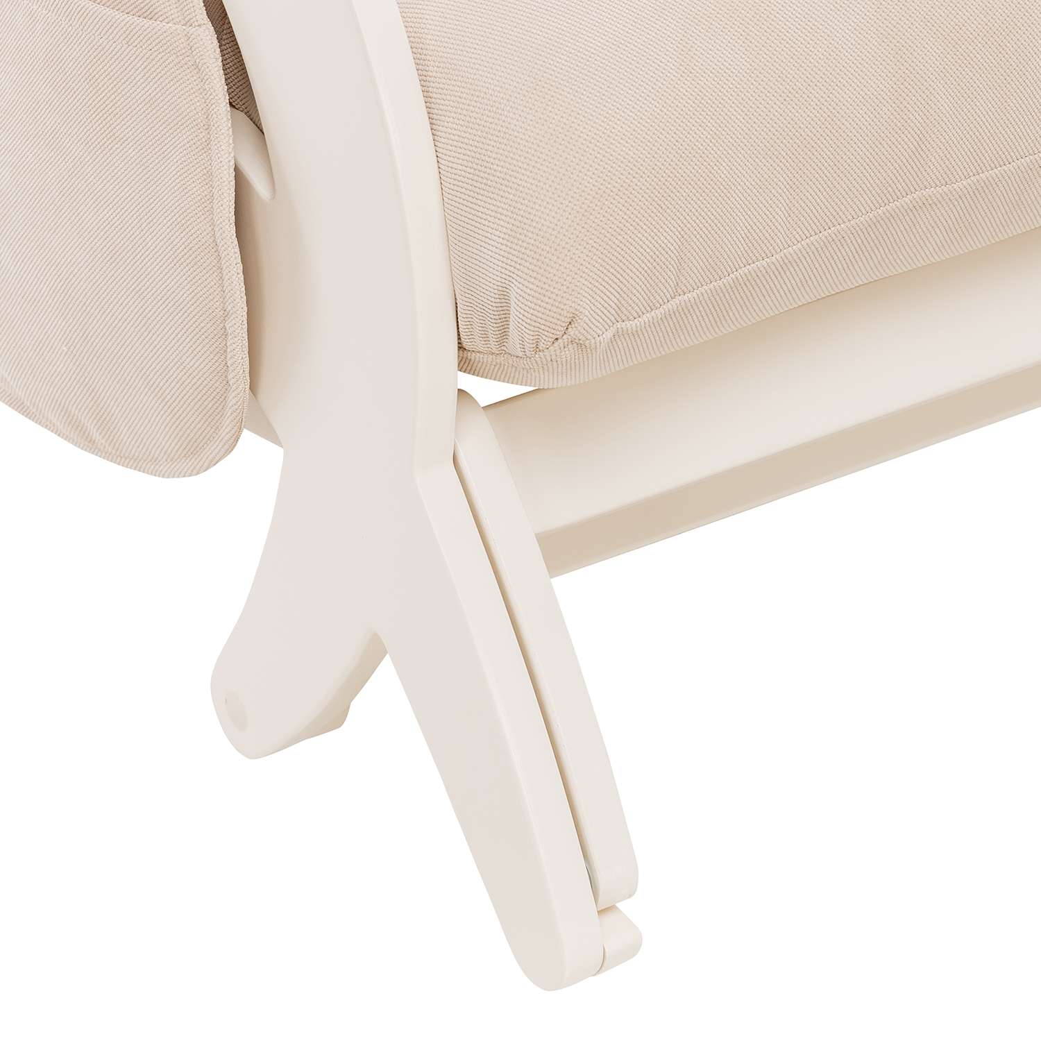 Кресло для кормления Milli Dream с карманами Дуб шампань ткань Verona Vanilla - фото 12