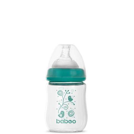 Бутылочка стеклянная 150мл BABOO 3-122