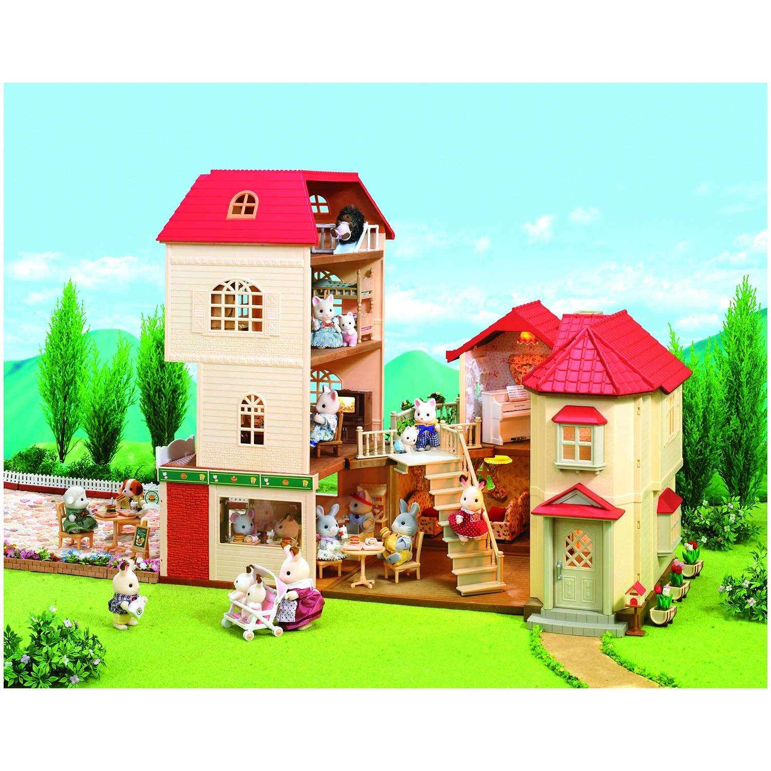 Набор Sylvanian Families "Большой дом со светом" (2752) 2752 - фото 13