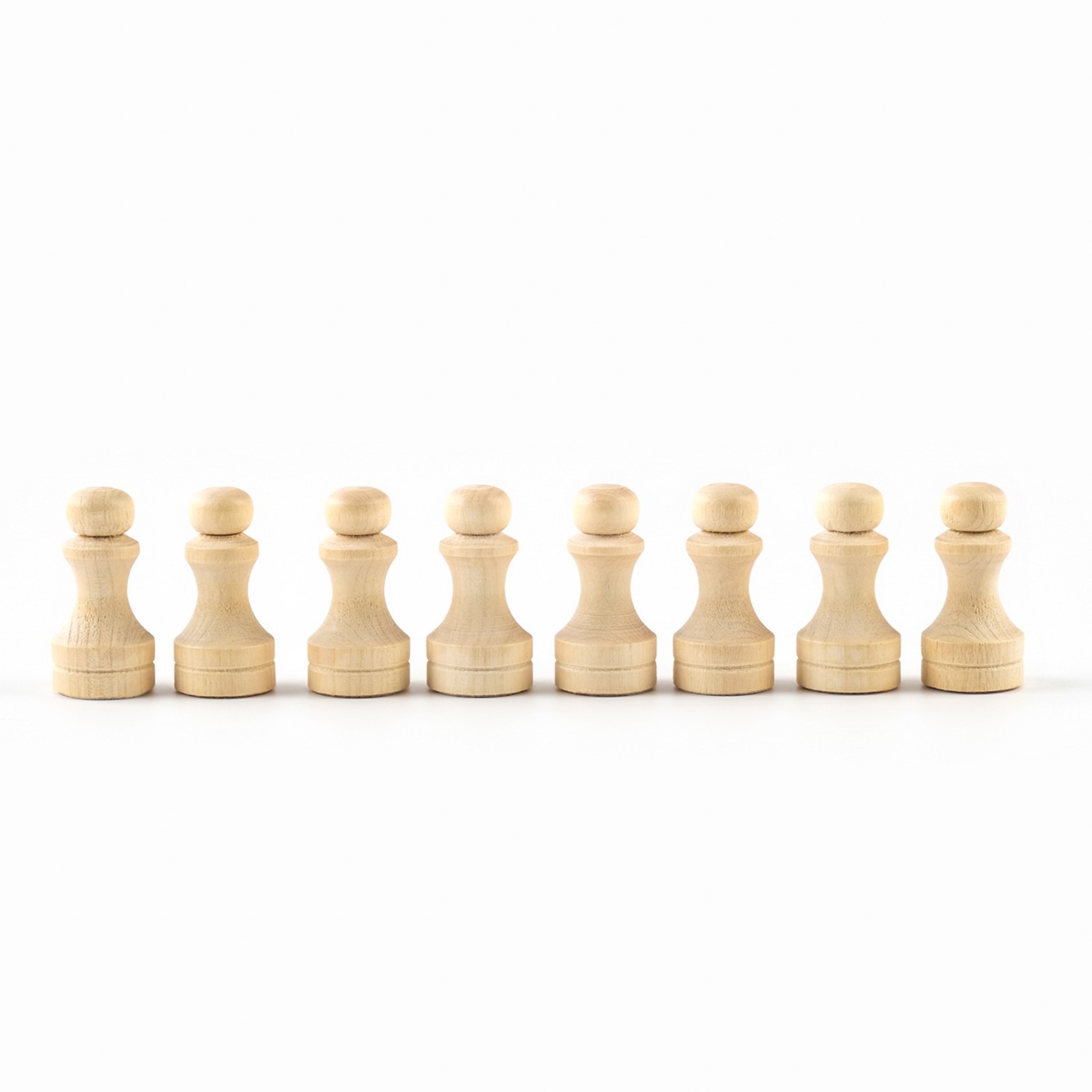 Шахматные фигуры Sima-Land обиходные король h 7 см d 2 4 см пешка h 4 4 см d 2 4 см - фото 10