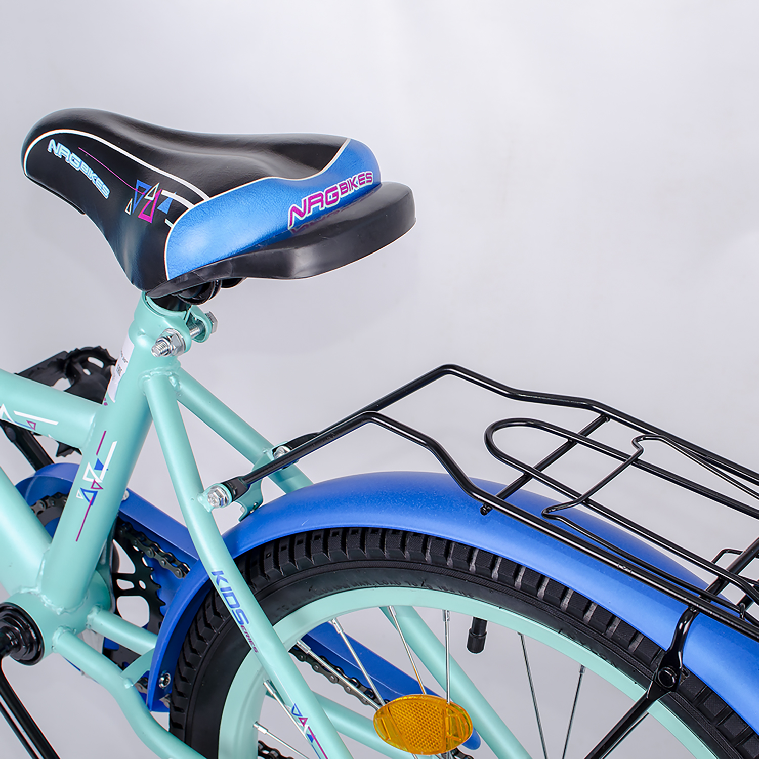 Велосипед NRG BIKES ALBATROSS 20 mint-blue - фото 8