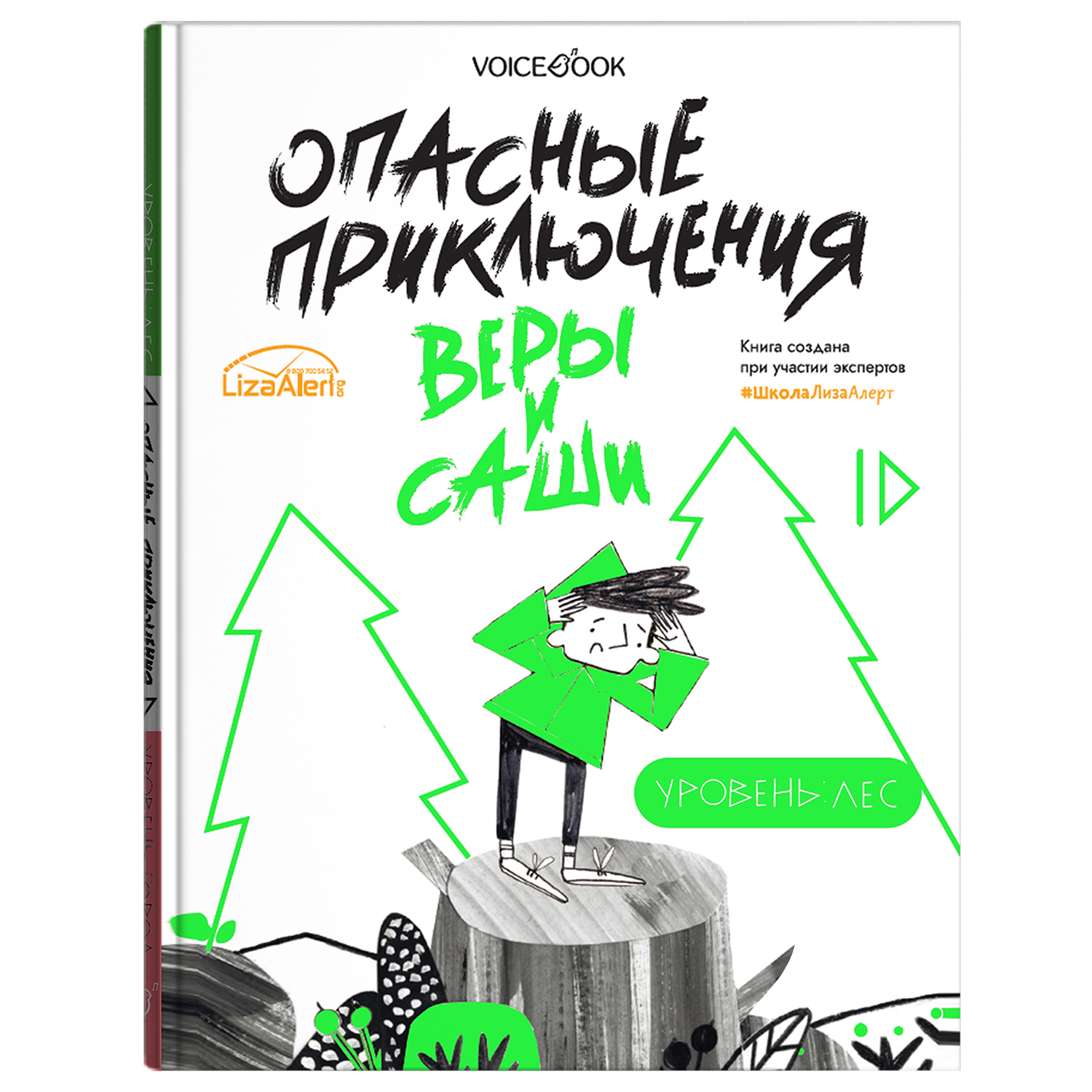 Книга Опасные приключения Веры и Саши. Уровень: Лес/Город