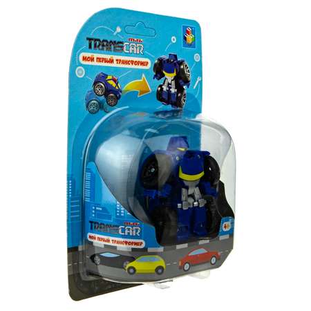 Игрушка 1TOY Мой первый трансформер Полицейская машина