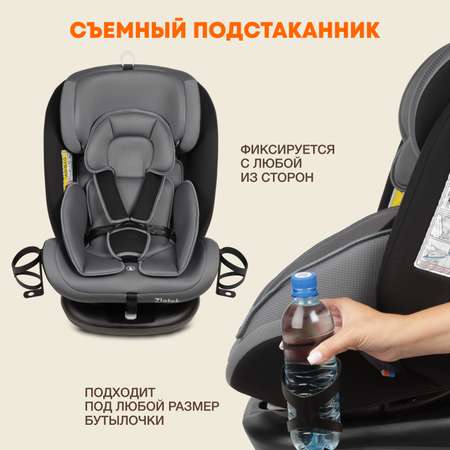 Автомобильное кресло ZLATEK Cruiser Isofix Lux серый